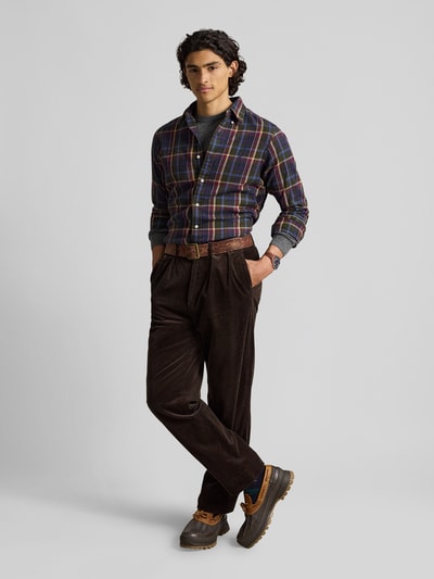 Polo Ralph Lauren Custom Fit Freizeithemd aus reiner Baumwolle Oliv 1