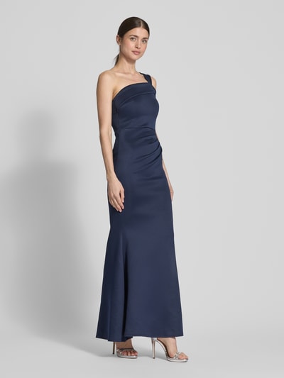 Lipsy Avondjurk met one shoulder-band Marineblauw - 1