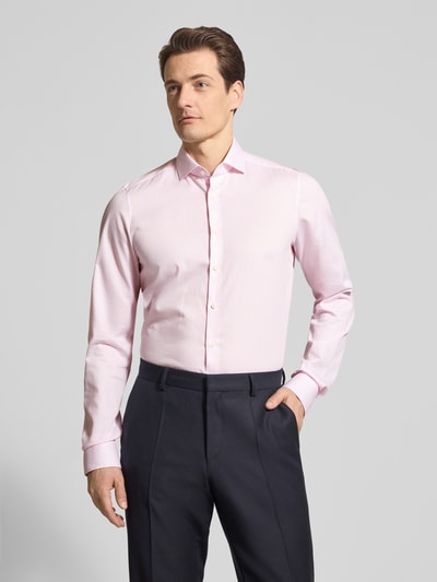 OLYMP Level 5 Body fit zakelijk Hemd met extra lange Mouw Roze - 4