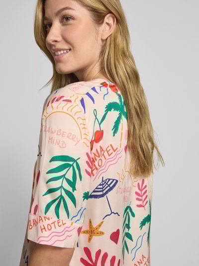 Rich & Royal Blouseshirt met V-hals Offwhite - 3