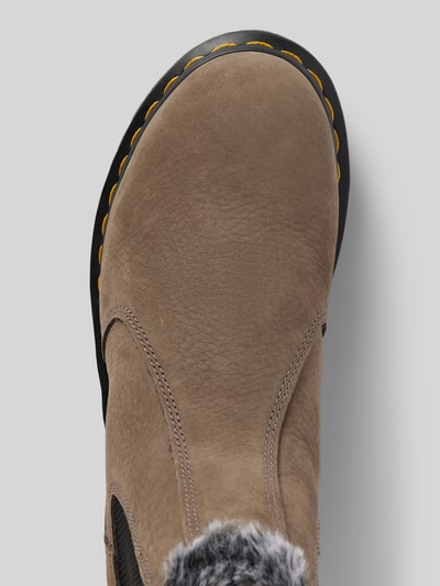 Dr. Martens Chelsea Boots aus Leder mit Innenfutter Modell 'Leonore' Khaki 4