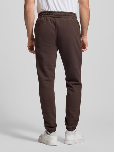 adidas Originals sweatpants met elastische band Donkerbruin - 5