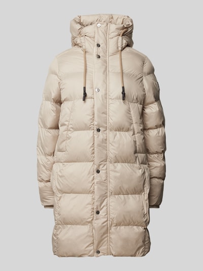 G-Star Raw Gewatteerde parka met drukknoopsluiting, model 'Whistler' Beige - 1