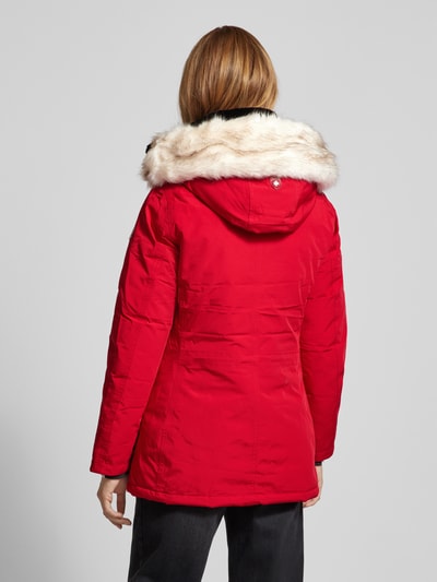 Wellensteyn Funktionsjacke mit Kunstfellbesatz Modell 'ENTERPRISE' Rot 5