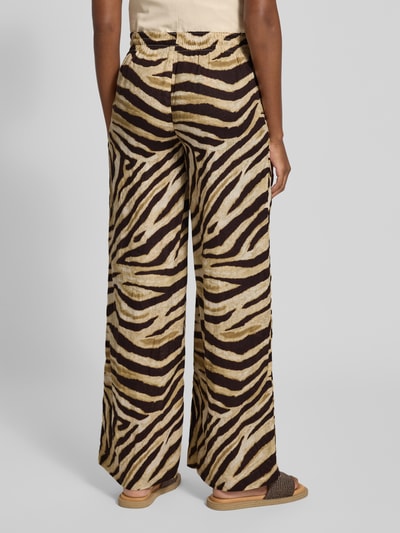 Lauren Ralph Lauren Stoffen broek van linnen met Franse steekzakken Middenbruin gemêleerd - 5