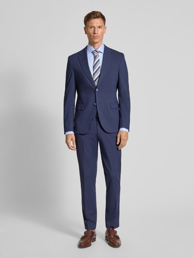 Stenstroms Regular Fit Business-Hemd mit Kentkragen Blau 1
