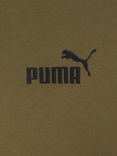 PUMA PERFORMANCE Regular Fit T-Shirt mit Logo Khaki 2