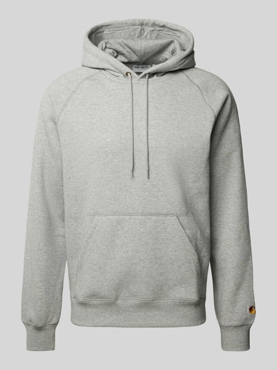 Carhartt Work In Progress Hoodie in melierter Optik Mittelgrau Melange 2