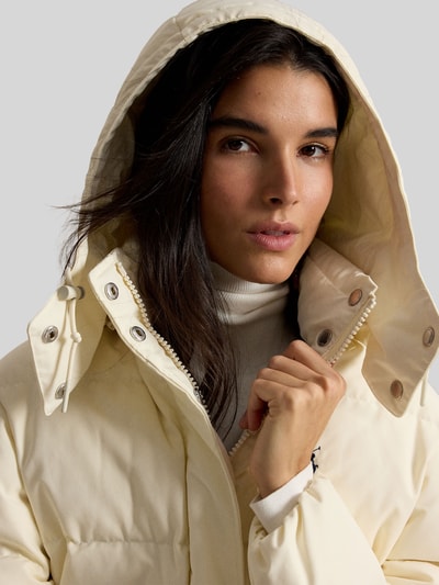 Polo Ralph Lauren kurtka pikowana o kroju regular fit z odpinanym kapturem Złamany biały 6