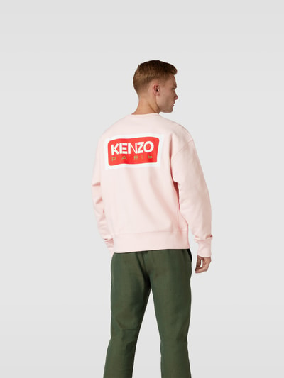 Kenzo Sweatshirt mit Label-Detail Rosa 5