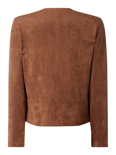 BETTY & CO GREY Blazer in suède-look Cognac - 3