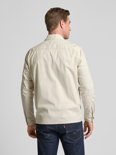 Marc O'Polo Comfort Fit Overshirt mit Baumwoll-Anteil Beige 5