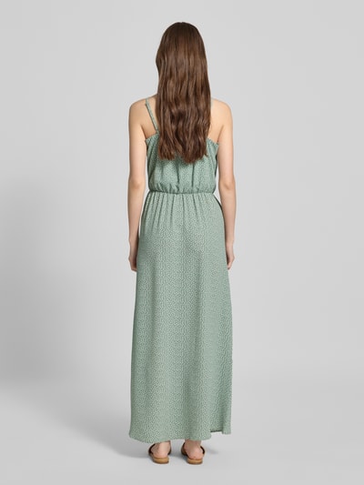 Only Tailliertes Maxikleid mit Allover-Muster Modell 'WINNER' Schilf 5