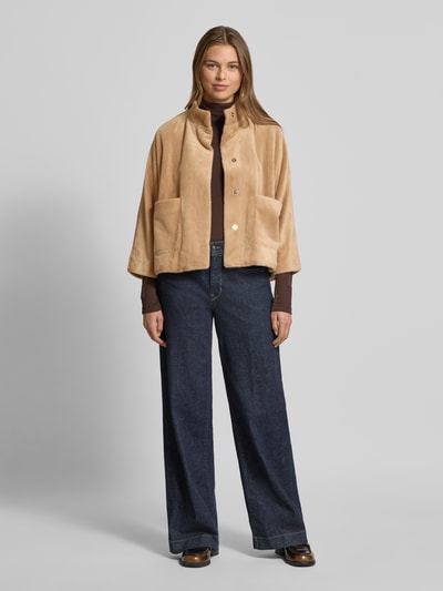 More & More Jacke aus Kunstfell Camel 1