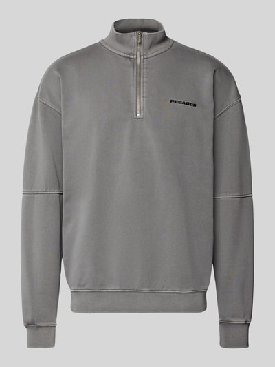 Pegador Oversized sweatshirt met opstaande kraag Antraciet - 2