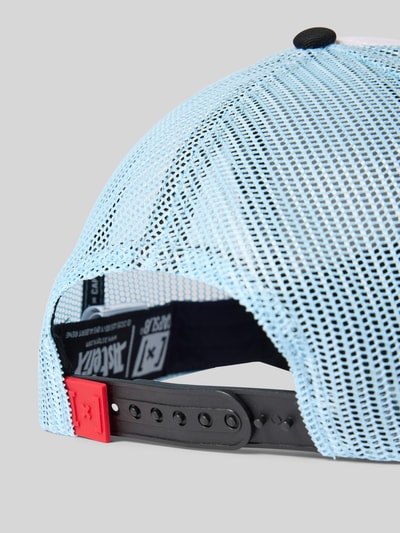 Capslab Basecap mit Motiv-Stitching Hellblau 3