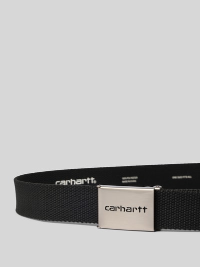 Carhartt Work In Progress Gürtel mit Logo-Detail Modell 'Clip' Black 2