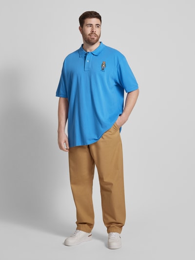 Polo Ralph Lauren Big & Tall Koszulka polo PLUS SIZE z wyhaftowanym motywem Królewski niebieski 1