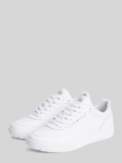 Tommy Hilfiger Sneakersy z prawdziwej skóry Biały 1