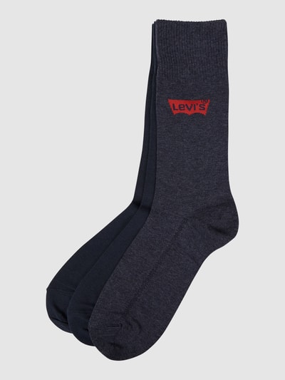 Levi's® Socken mit Label-Print Dunkelblau 1