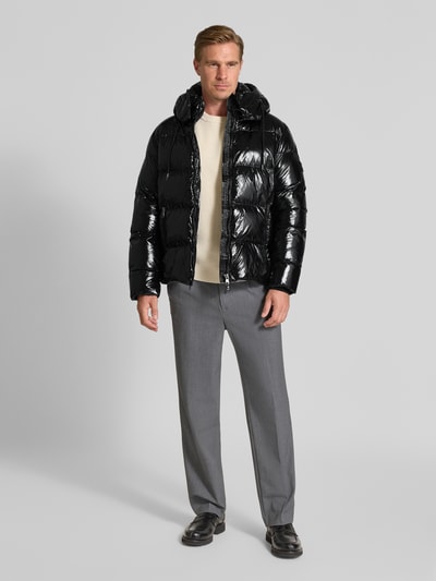 Antony Morato Steppjacke mit Kapuze Black 1