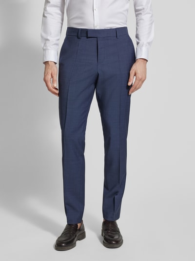 BOSS Slim Fit Anzug aus reiner Schurwolle Modell 'H-HUGE-2PCS-253' Blau 6
