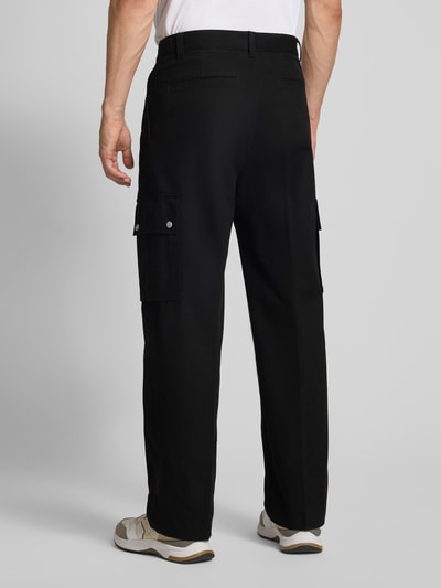 HUGO Regular Fit Cargohose mit Eingrifftaschen Modell 'Graysen' Black 5