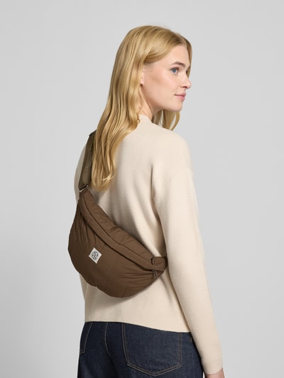 MSCH Copenhagen Saszetka nerka z detalami z logo model ‘SASJA’ Ciemnobrązowy 1