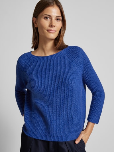 Weekend Max Mara Strickpullover mit Rundhalsausschnitt Modell 'XENO' Royal 3