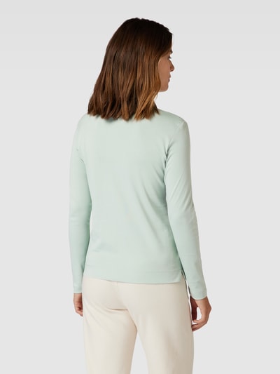 Christian Berg Woman Longsleeve mit Polokragen Schilf 5