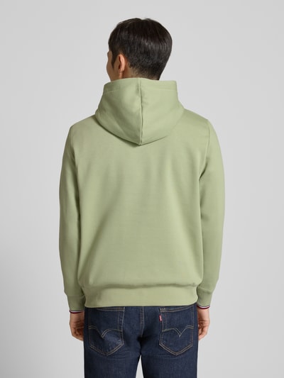 Tommy Hilfiger Regular fit hoodie van katoenmix Mintgroen - 5