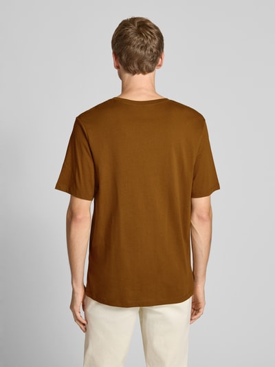 Jack & Jones T-shirt z nadrukiem z logo Beżowy 5