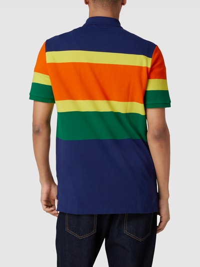 Polo Ralph Lauren Koszulka polo o kroju classic fit ze wzorem w blokowe pasy Ciemnoniebieski 5