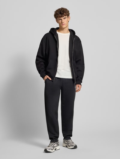 KARL KANI Sweatpants met labelstitching Zwart - 1