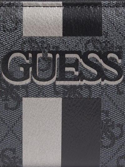 Guess Portemonnaie mit Handschlaufe  Metallic Black 2