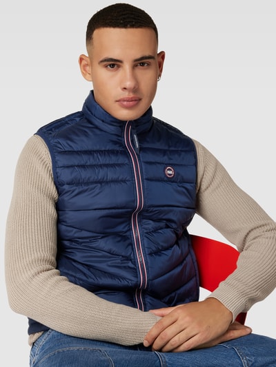 Jack & Jones Bodywarmer met opstaande kraag, model 'EHERO' Donkerblauw - 3