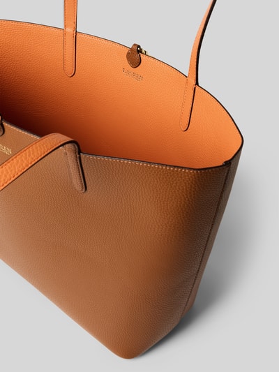 Lauren Ralph Lauren Shopper in leerlook Cognac - 5
