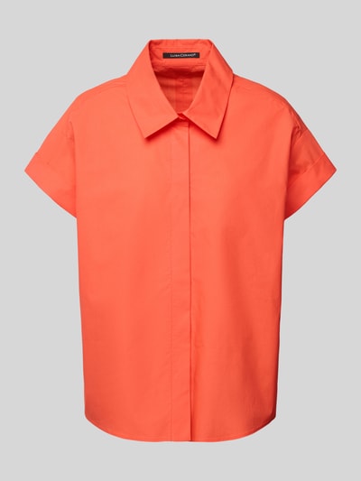 Luisa Cerano Relaxed Fit Bluse mit Kappärmeln Koralle 2