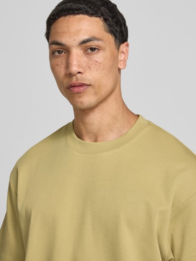 Marc O'Polo DENIM Relaxed Fit T-Shirt aus reiner Baumwolle Senf 3