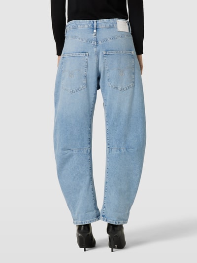 MAC Baggy fit jeans met cargozakken Lichtblauw - 5