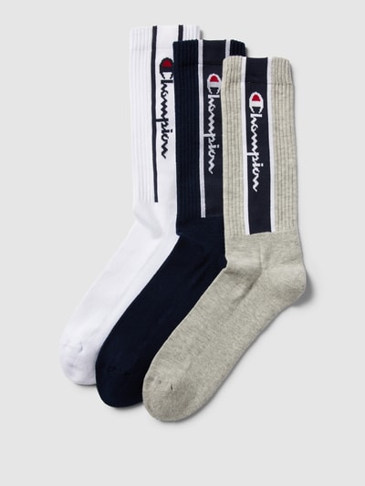 CHAMPION Socken mit Label-Print im 3er-Pack Dunkelblau 1