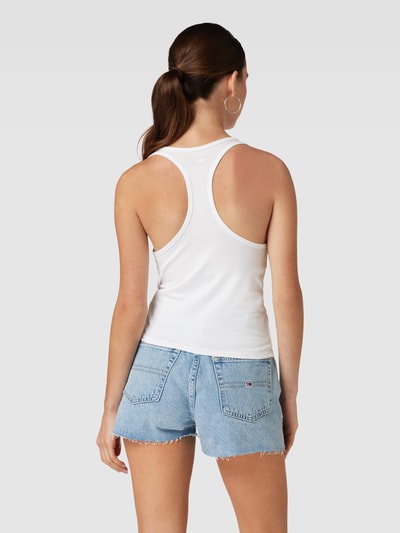 TOMMY HILFIGER Tanktop met racerback, model 'HERITAGE' Wit - 5