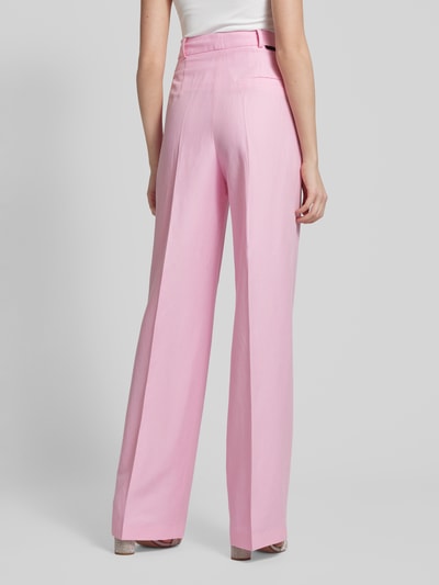 HUGO Pantalon met steekzakken opzij, model 'Havira' Roze - 5