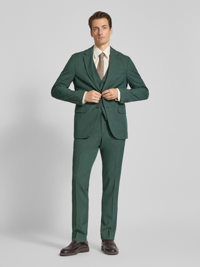 MCNEAL Slim Fit 2-Knopf-Sakko mit Viskose-Anteil Gruen 1