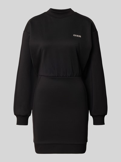 Guess Activewear Sweatkleid mit Label-Print Modell 'CARMEN' Black 2