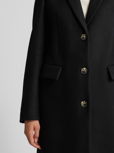 Tommy Hilfiger Płaszcz wełniany o kroju regular fit z domieszką kaszmiru  3