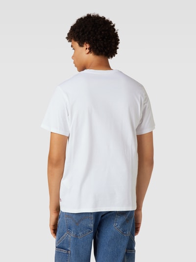 Levi's® T-Shirt mit Motiv-Print Weiss 5