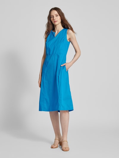 Christian Berg Woman Selection Midikleid im Stufen-Look Blau 4