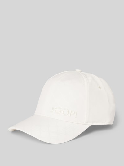 JOOP! Collection Basecap mit Allover-Logo-Muster Modell 'Mario' Weiss 1