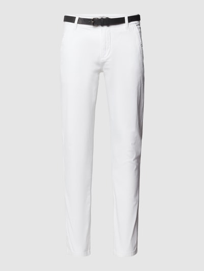 Lindbergh Classic fit chino met achterzakken Offwhite - 2